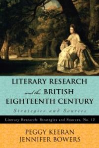 cover of the book Literary Research and the British Eighteenth Century : Strategies and Sources