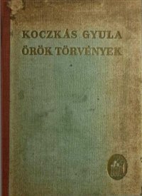 cover of the book Örök törvények