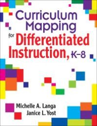 cover of the book Curriculum Mapping for Differentiated Instruction, K-8