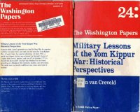 cover of the book Military Lessons of the Yom Kippur War: Historical Perspectives (The Washington Papers)