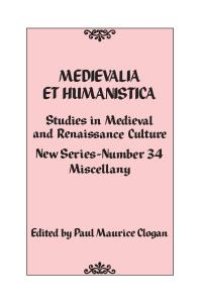 cover of the book Miscellany: Studies in Medieval and Renaissance Culture