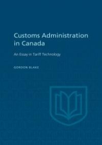 cover of the book Customs Administration in Canada