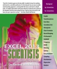 cover of the book Excel 2013 for Scientists