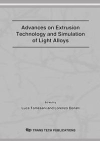 cover of the book Advances on Extrusion Technology and Simulation of Light Alloys