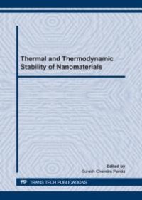 cover of the book Thermal and Thermodynamic Stability of Nanomaterials