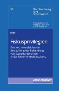 cover of the book Fiskusprivilegien