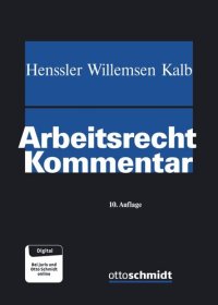 cover of the book Arbeitsrecht Kommentar