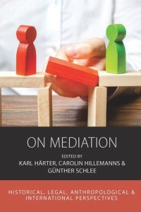 cover of the book On Mediation: Historical, Legal, Anthropological and International Perspectives