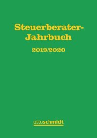 cover of the book Steuerberater-Jahrbuch: Steuerberater-Jahrbuch 2019/2020