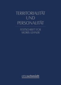 cover of the book Territorialität und Personalität: Festschrift für Moris Lehner