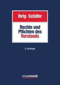 cover of the book Rechte und Pflichten des Vorstands