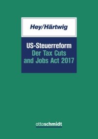 cover of the book US-Steuerreform - Der Tax Cuts and Jobs Act 2017