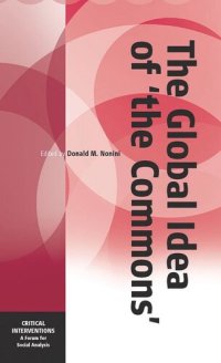 cover of the book The Global Idea of ‘The Commons’