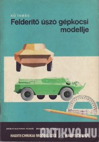 cover of the book Felderítő úszó gépkocsi modellje