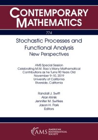 cover of the book Stochastic Processes and Functional Analysis: New Perspectives (Contemporary Mathematics, 774)