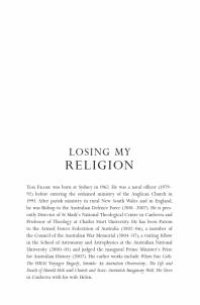 cover of the book Losing My Religion: Unbelief in Australia