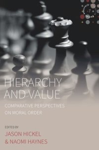 cover of the book Hierarchy and Value: Comparative Perspectives on Moral Order