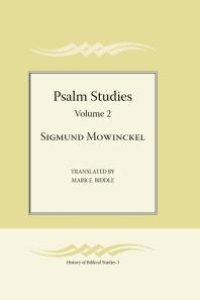 cover of the book Psalm Studies, Volume 2