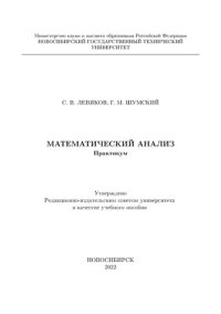 cover of the book Математический анализ. Практикум: учебное пособие