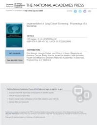 cover of the book Implementation of Lung Cancer Screening: Proceedings of a Workshop