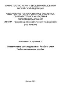 cover of the book Финансовые расследования. Альбом схем: учебно-методическое пособие