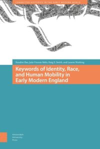 cover of the book Keywords of Identity, Race, and Human Mobility in Early Modern England