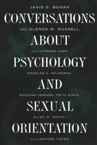 cover of the book Conversations about Psychology and Sexual Orientation