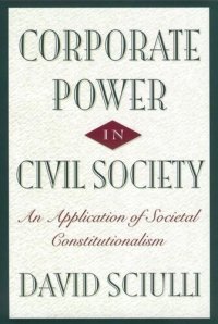 cover of the book Corporate Power in Civil Society