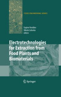 cover of the book Electrotechnologies for Extraction from Food Plants and Biomaterials 