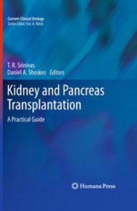 cover of the book Kidney and Pancreas Transplantation: A Practical Guide 