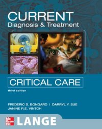 cover of the book CURRENT Diagnosis and Treatment Critical Care, Third Edition 