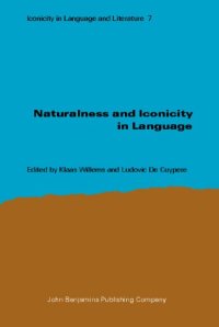 cover of the book Naturalness and Iconicity in Language 