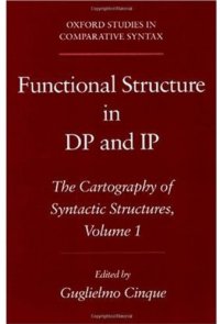 cover of the book Functional Structure in DP and IP: The Cartography of Syntactic Structures