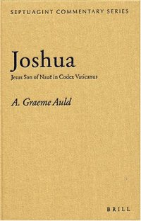 cover of the book Joshua: Jesus Son Of Naue In Codex Vaticanus 