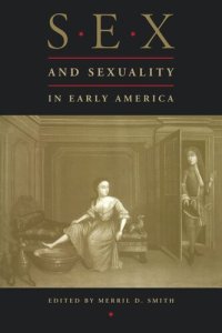 cover of the book Sex and Sexuality in Early America