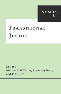 cover of the book Transitional Justice: NOMOS LI