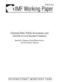 cover of the book External Debt, Public Investment, and Growth in Low-Income Countries