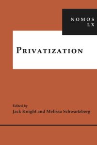 cover of the book Privatization: NOMOS LX