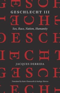 cover of the book Geschlecht III: Sex, Race, Nation, Humanity