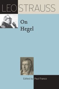 cover of the book Leo Strauss on Hegel