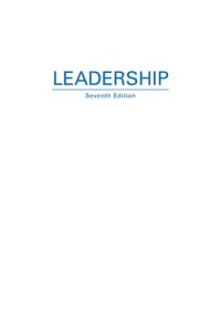 cover of the book Leadership: Theory and Practice