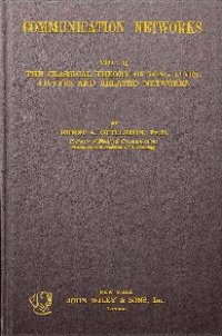 cover of the book Communication Networks, Vol. II - The Classical Theory of Long Lines, Filters and Related Networks