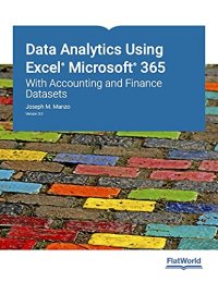 cover of the book Data Analytics Using Excel Microsoft 365: With Accounting and Finance Datasets Version 3.0