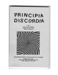 cover of the book Principia Discordia, or How I Found Goddess and What I Did to Her When I Found Her: The Magnum Opiate of Malaclypse the Younger