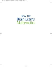 cover of the book How the Brain Learns Mathematics