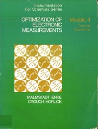 cover of the book Optimization of Electronic Measurements