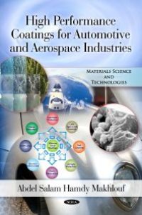 cover of the book High Performance Coatings for Automotive and Aerospace Industries