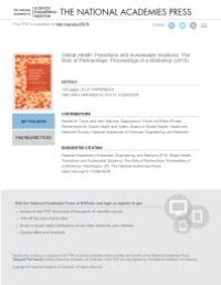 cover of the book Global Health Transitions and Sustainable Solutions: The Role of Partnerships: Proceedings of a Workshop