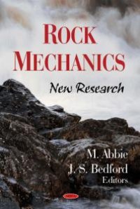 cover of the book Rock Mechanics: New Research: New Research