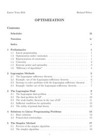 cover of the book Optimisation